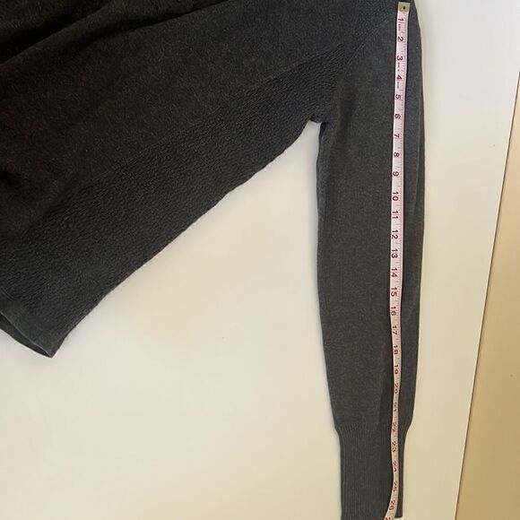 Eddie Bauer Charcoal Black 1/2 Zip Pullover Sweater Women's Size XXL - Picture 9 of 14